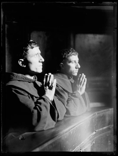 Prière franciscaine à Assise - Ferdinand Schmutzer