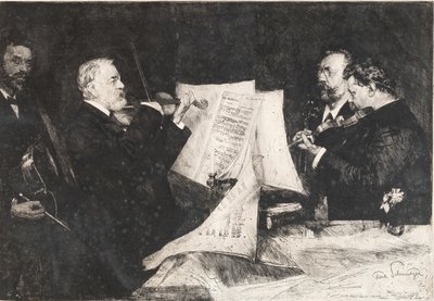 Le Quatuor Joachim - Ferdinand Schmutzer
