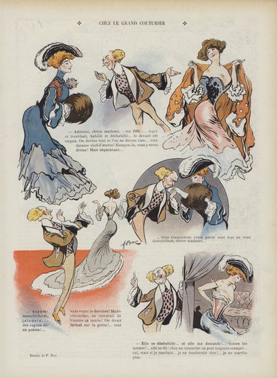 Illustration pour Le Rire (lithographie en couleur) - Ferdinand Sigismund Bac