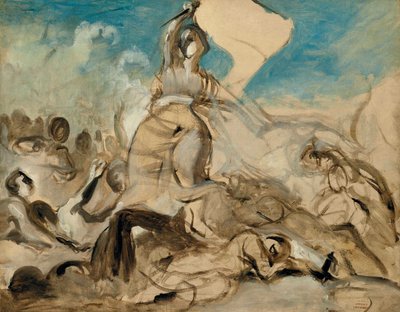 28 Juillet - La Liberté guidant le peuple - Ferdinand Victor Eugene Delacroix