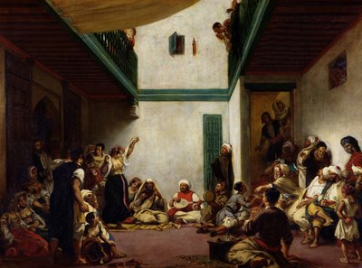Un mariage juif au Maroc, 1841 - Ferdinand Victor Eugene Delacroix