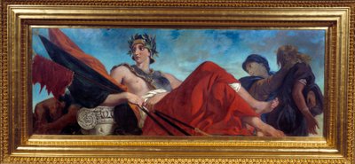 Allégorie de la guerre - Ferdinand Victor Eugene Delacroix