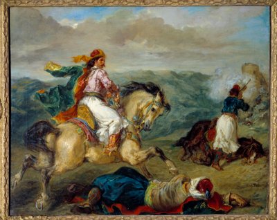 Un épisode de la guerre en Grèce - Ferdinand Victor Eugene Delacroix