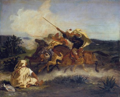 Fantaisie arabe - Ferdinand Victor Eugene Delacroix