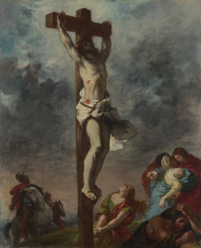 Christ en croix, 1853 - Ferdinand Victor Eugene Delacroix