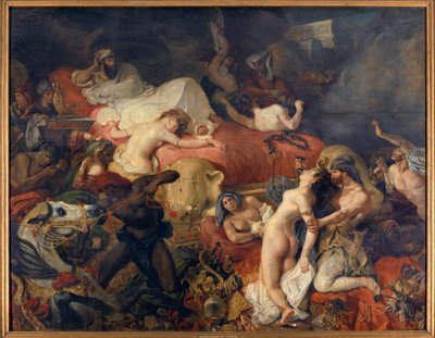 La mort de Sardanapale - Ferdinand Victor Eugene Delacroix