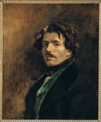 Delacroix, self-portrait … - Ferdinand Victor Eugene Delacroix