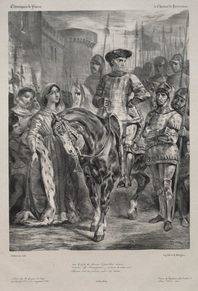 Duguesclin, 1829 - Ferdinand Victor Eugene Delacroix