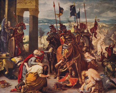 Entrée des croisés à Constantinople, 1840 - Ferdinand Victor Eugene Delacroix