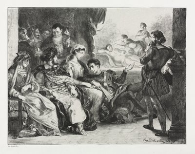 Hamlet : Hamlet commande aux acteurs de jouer une scène de l