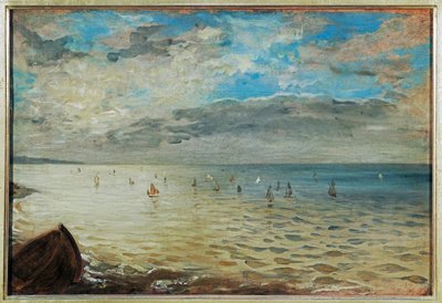 La mer vu des hauteurs de Dieppe - the sea seen
from Dieppe … - Ferdinand Victor Eugene Delacroix