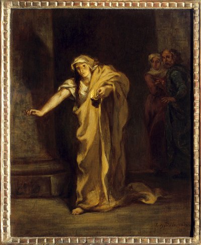 Lady Macbeth somnambule. Illustration de l