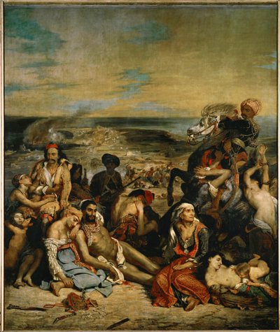 Le Massacre de Scio - Le massacre de Chios ... - Ferdinand Victor Eugene Delacroix