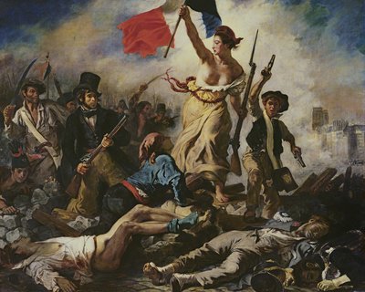 La Liberté guidant le peuple, 28 juillet 1830, vers 1830-31 - Ferdinand Victor Eugene Delacroix