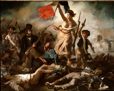 La Liberté guidant le peuple - Ferdinand Victor Eugene Delacroix
