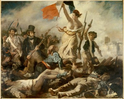 La Liberté guidant le peuple, 28 juillet - Ferdinand Victor Eugene Delacroix
