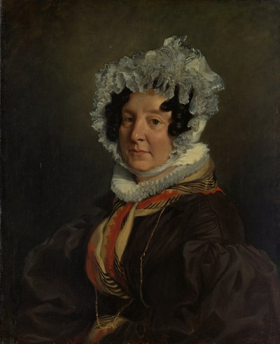 Madame Henri François Riesener, 1835 - Ferdinand Victor Eugene Delacroix