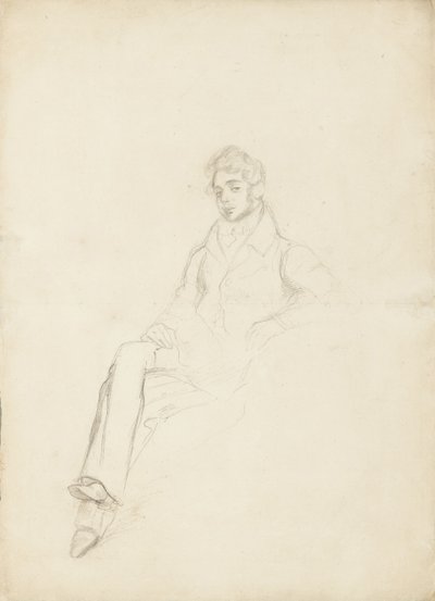 Portrait du comte Anatole Nikolaïevitch Demidov, 1er prince de San Donato 1812-1870, 1864 - Ferdinand Victor Eugene Delacroix