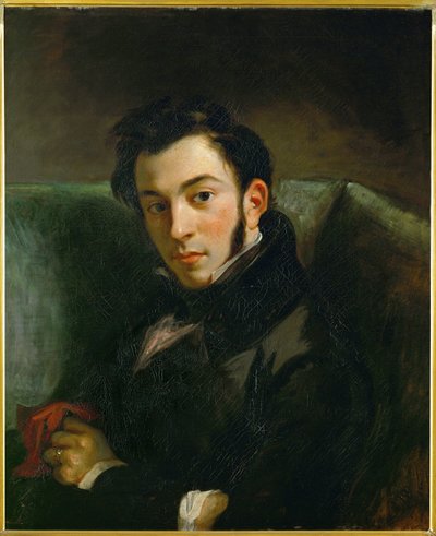 Portrait de Frédéric Villot (huile sur toile) - Ferdinand Victor Eugene Delacroix