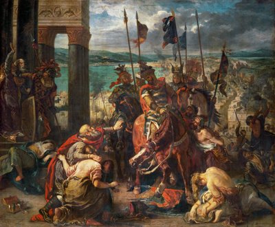 Prise de Constantinople par les Croisees - … - Ferdinand Victor Eugene Delacroix