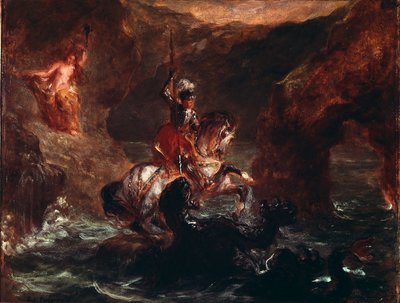 Saint Georges tuant le dragon - Ferdinand Victor Eugene Delacroix