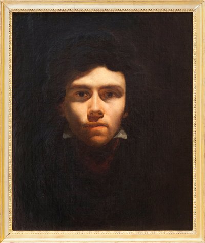 Autoportrait présumé par Eugène Delacroix - Ferdinand Victor Eugene Delacroix