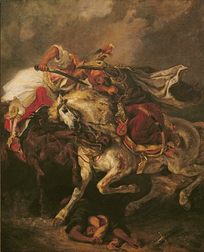 La bataille de Giaour et Hassan, d