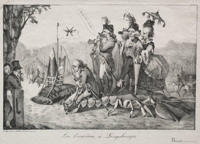 Les écrevisses de Longchamps, 1822 - Ferdinand Victor Eugene Delacroix