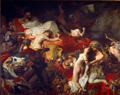 La mort de Sardanapale - Ferdinand Victor Eugene Delacroix