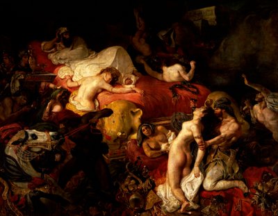 La Mort de Sardanapale - Ferdinand Victor Eugene Delacroix