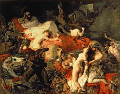 La Mort de Sardanapale - Ferdinand Victor Eugene Delacroix