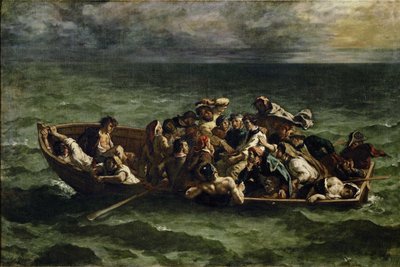 Le naufrage de Don Juan - Ferdinand Victor Eugene Delacroix
