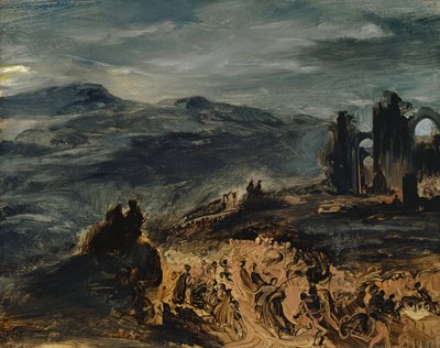 Le Sabbat des sorcières, 1831-33 - Ferdinand Victor Eugene Delacroix