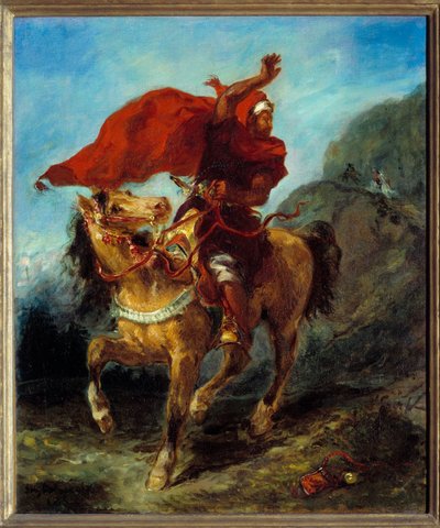 Le signal - Ferdinand Victor Eugene Delacroix