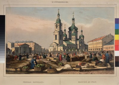Marché au foin et la cathédrale de l