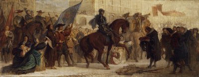 Entrée de Maximilien Ier à Prague après la victoire sur la Montagne Blanche en 1620 - Ferdinand von Piloty