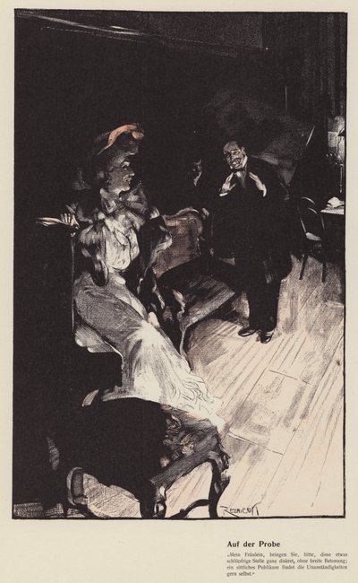 Un test - Ferdinand von Reznicek