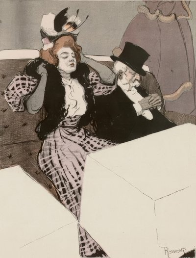 Le miracle. / Que dit ta femme quand elle entend que - Ferdinand von Reznicek