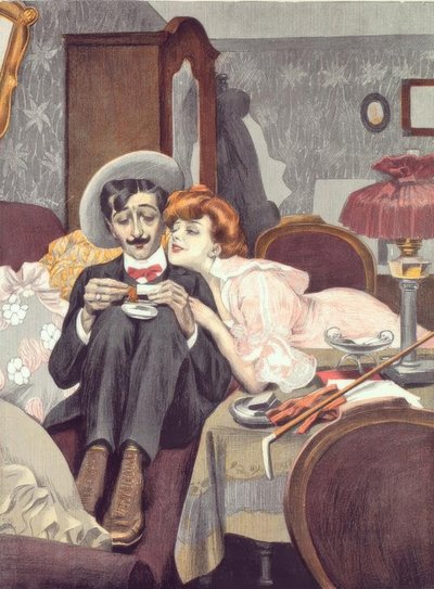 Le marquis en Allemagne. / Tu as i - Ferdinand von Reznicek