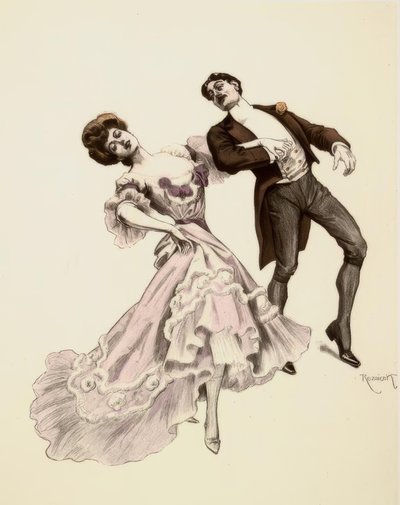 F. v. Reznicek, Cake walk / de : 6 images de danse - Ferdinand von Reznicek