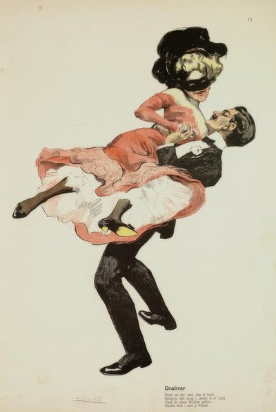 F. v. Reznicek, Drahrer / extrait de : La Danse / 1906 - Ferdinand von Reznicek