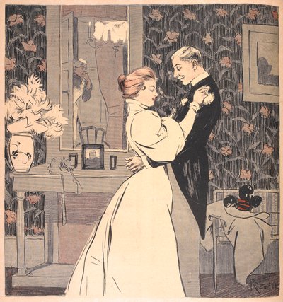 Abonnement à "Une nuit de noces". Un couple marié - Ferdinand von Reznicek