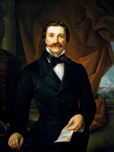 Comte Carlo Coronini par Ferdinando Bassi (1819-1883) - Ferdinando Bassi