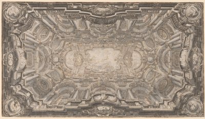 Un grand plafond illusionniste - Ferdinando Galli Bibiena