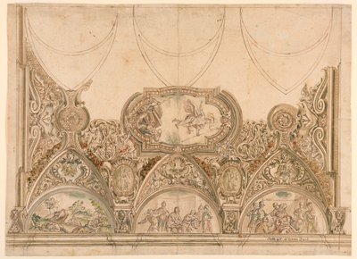 Conception pour la décoration du plafond d