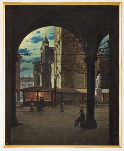 Vue nocturne - Ferdinando Manzini