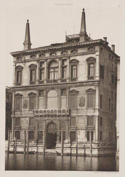 Palais Concina - Ferdinando Ongania