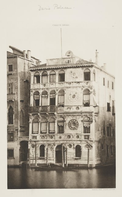 Palais Dario - Ferdinando Ongania