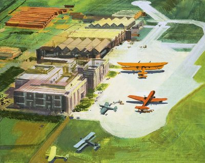 La route vers la Lune : Les éclaireurs. Un premier aéroport - Ferdinando Tacconi