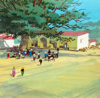 Tschiffely arrive à La Banda - Ferdinando Tacconi